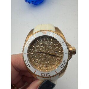 Invicta Women's Angel Lady Rose Glitter Dial 10ATM St Steel 40mm Watch 22704